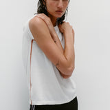 Nagnata Highlighter Tee 3.0 Ivory on model