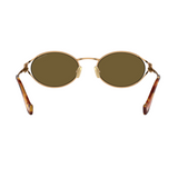 MIU MIU 0MU 52YS Sunglasses  - Brass Gold/Dark Brown Gradient