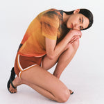 Nagnata Retro Short 2.0 Clay on model