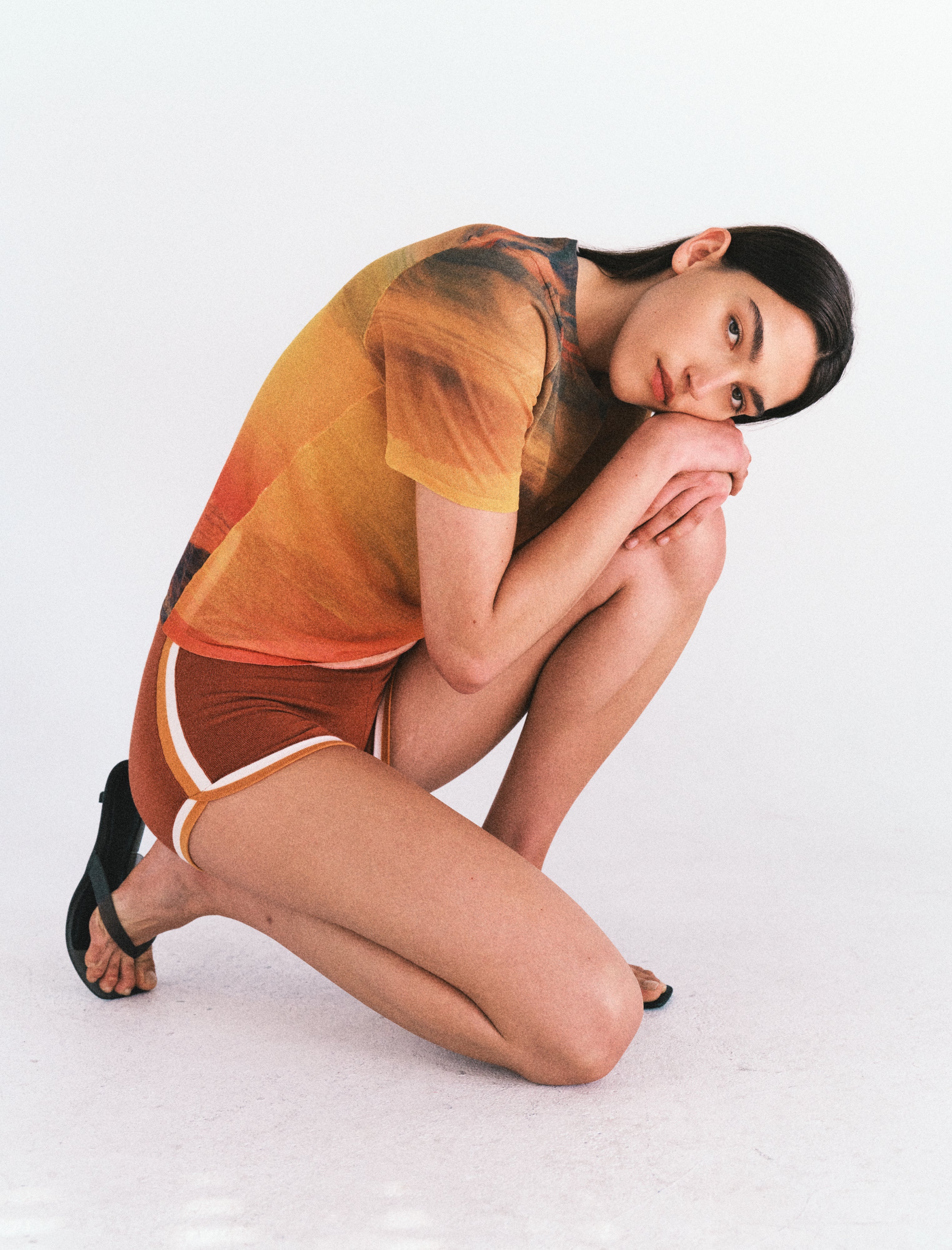 Nagnata Retro Short 2.0 Clay on model