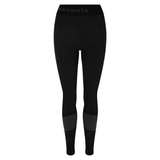 Rib Legging - Black/Dark Charcoal