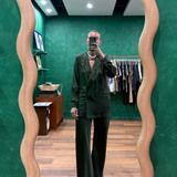 Silk Laundry Relaxed Blazer Cedar