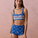 Cerulea Bralette - Zaffre Blue