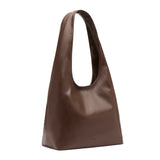 Louie Dark Brown Alt-Leather Hobo Tote