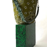 Seau Bag - Bronze / Weekend green