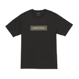 Saturdays Block Standard Short Sleeve Tee - Black