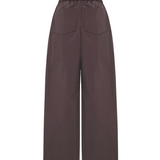 Relaxed Pants - Chocolate Plum