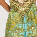 Clemenza Silk Pant
