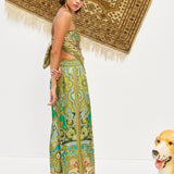 Clemenza Silk Pant