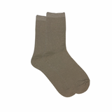 Shimmer Sheer Socks - Champagne