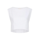 Martina Crop Top - Ivory