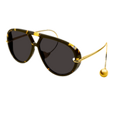 BV1273S005 Aviator Sunglasses - Havana