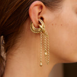 Le Jardin Ring Ear Cuff