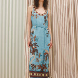 Georgie sleeveless Midi Dress