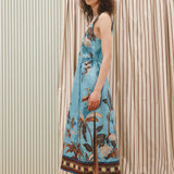 Georgie sleeveless Midi Dress