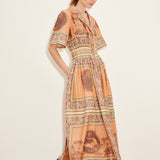 Alberta Smocked Shirt Dress