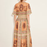 Alberta Smocked Shirt Dress