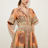 Alberta Smocked Shirt Dress