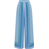 Bon Bon Wide Leg pant - Lilac Bleu