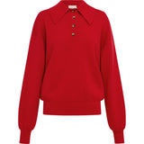 Alémais Rocky Knit Polo Cherry ghost image | Peggy Concept Store