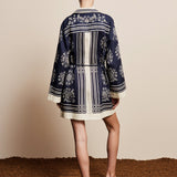 Alémais Banderra Mini Dress back view | Peggy Concept Store