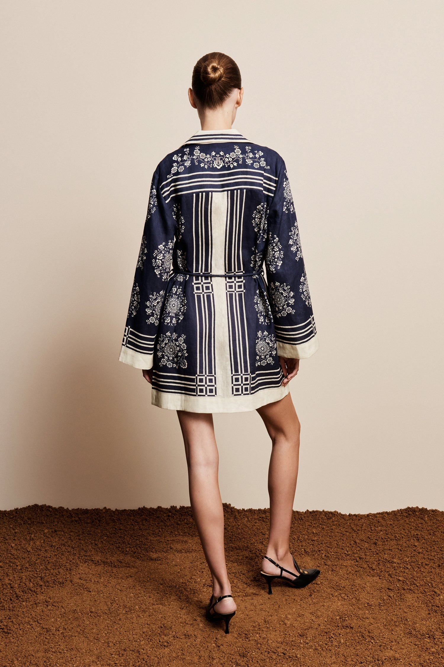 Alémais Banderra Mini Dress back view | Peggy Concept Store