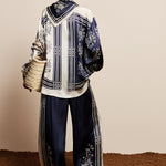 Alémais Banderra Silk Pant back view | Peggy Concept Store