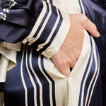 Alémais Banderra Silk Pant detail view | Peggy Concept Store