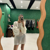 Billow Sleeve Mini - Natural