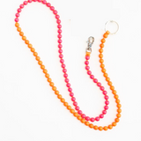 Handykette Phone Necklace - Neon Orange/Neon Pink/Peach