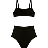 Undici High Waist Bikini - Black