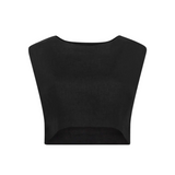 Martina Crop Top - Black