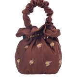 Archive Dumpling bag - Chocolate