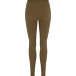 Classic Wool Rib Legging in Harvest by Nagnata - back
