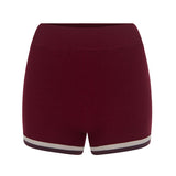 Retro Short 2.0 in Mulberry by Nagnata - front