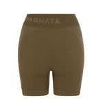 Ballet Wool Mini Short in Harvest by Nagnata - back