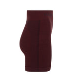 Ballet Wool Mini Short in Mulberry by Nagnata - side