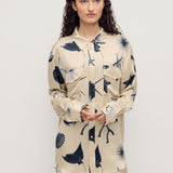 Boyfriend Shirt - Seashells