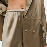 Bias Cut Pants - Graphite