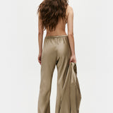 Bias Cut Pants - Graphite