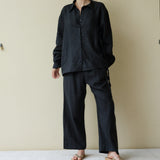 String Linen Set - Black