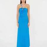 Concave Stone Cami Dress - Boston Blue