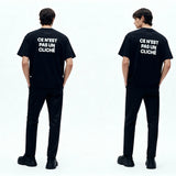 Ce N’est Pas Un Cliche - Black
