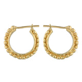 Angelica Hoop Earrings- 18K Gold Plated