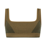 Classic Wool Bralet - Fennel