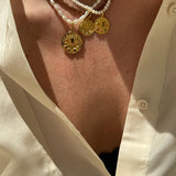 Kressida Mini Moca Necklace
