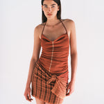 Nagnata Sienna Halter Top Clay
