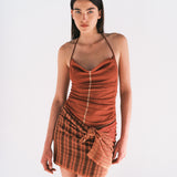 Nagnata Sienna Halter Top Clay