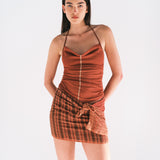 Nagnata Sienna Halter Top Clay