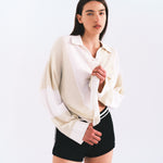 Nagnata Club Stripe Polo Oat
